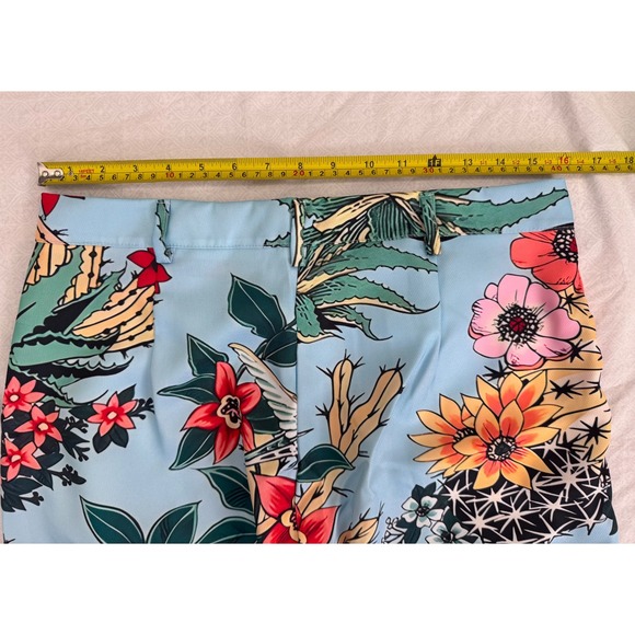 Floral Wide Leg Pants - Picture 4 of 8